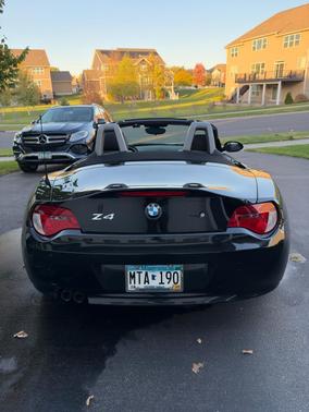Black 2006 BMW Z4 3.0i Roadster