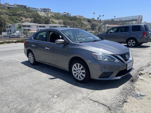 Gray 2017 Nissan Sentra S