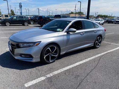 Silver 2018 Honda Accord Sport