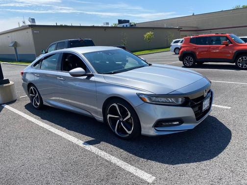 Silver 2018 Honda Accord Sport