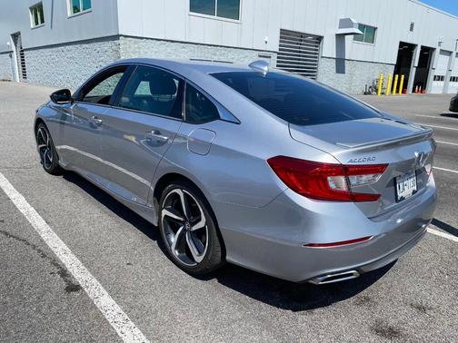 Silver 2018 Honda Accord Sport