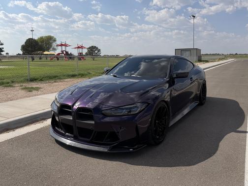 Yellow 2021 BMW M4 Base