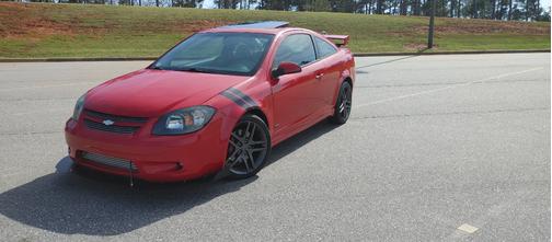 Red 2008 Chevrolet Cobalt SS Turbocharged