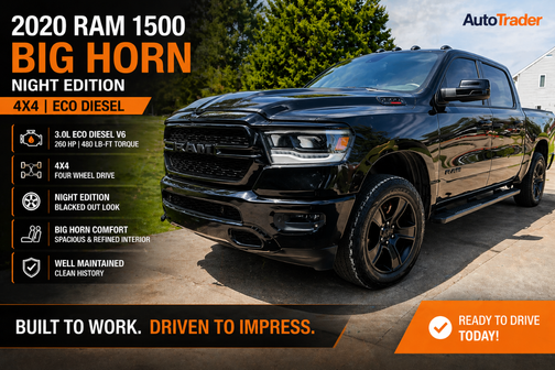 Black 2020 RAM 1500 Big Horn/Lone Star