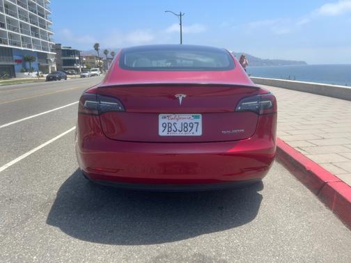 Red 2022 Tesla Model 3 Performance