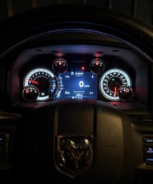Black 2016 RAM 1500 Big Horn