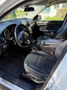 White 2017 Mercedes-Benz GLS 450 4MATIC