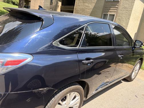 Blue 2010 Lexus RX 450h Base