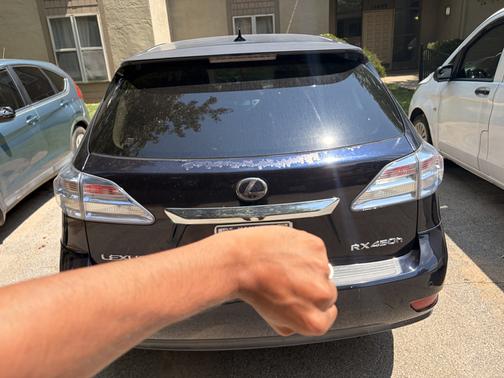 Blue 2010 Lexus RX 450h Base