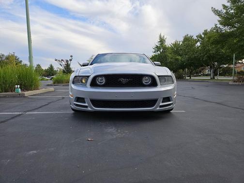 Silver 2014 Ford Mustang GT Premium