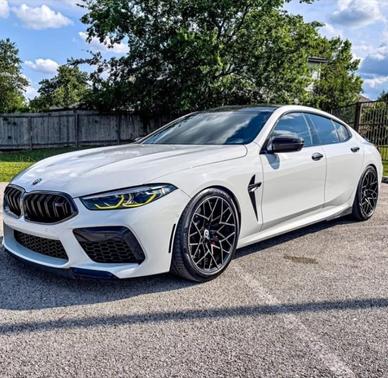 White 2022 BMW M8 Gran Coupe Competition