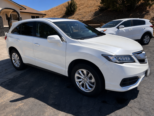 White 2018 Acura RDX Technology Package