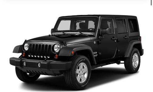Black 2017 Jeep Wrangler Unlimited Sport