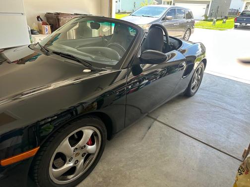 Black 2001 Porsche Boxster Boxster S