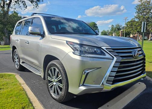 Silver 2019 Lexus LX 570 Three-Row