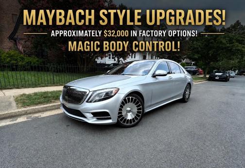 Silver 2014 Mercedes-Benz S-Class S 550