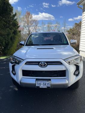 White 2023 Toyota 4Runner TRD Off Road Premium