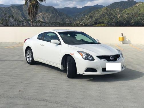 White 2012 Nissan Altima 2.5 S