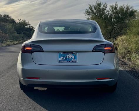 Silver 2018 Tesla Model 3 Long Range