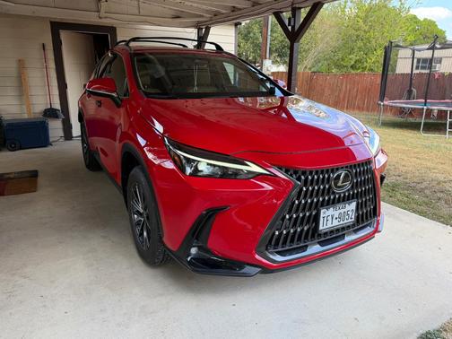 Red 2024 Lexus NX 250 Premium