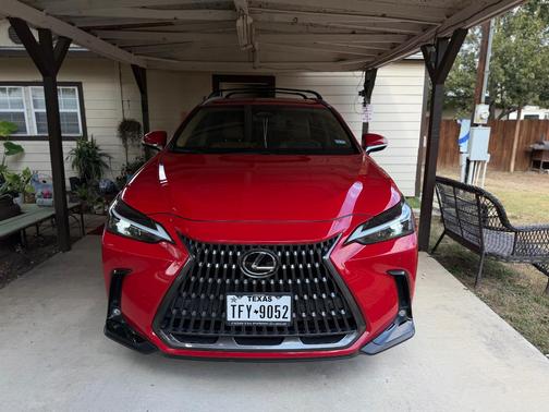 Red 2024 Lexus NX 250 Premium