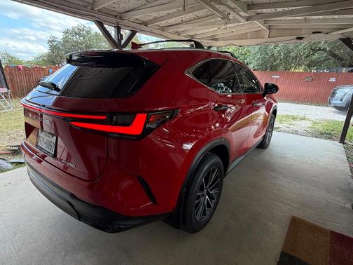 Red 2024 Lexus NX 250 Premium