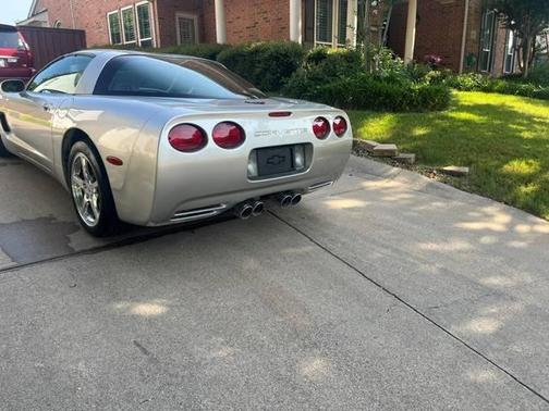 Silver 2004 Chevrolet Corvette Base