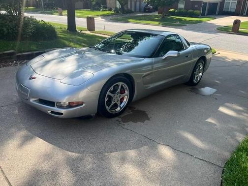 Silver 2004 Chevrolet Corvette Base