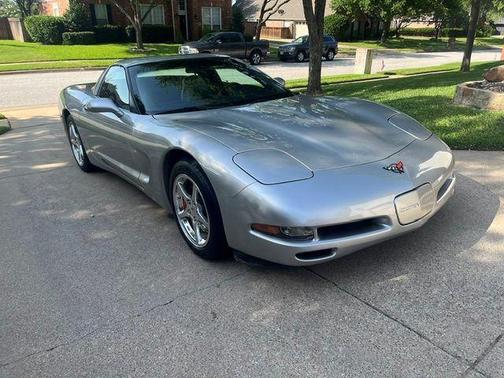 Silver 2004 Chevrolet Corvette Base