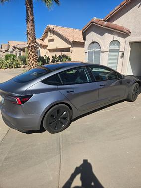 Silver 2024 Tesla Model 3 Long Range