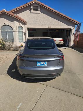 Silver 2024 Tesla Model 3 Long Range