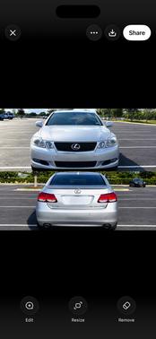 Silver 2010 Lexus GS 350 Base