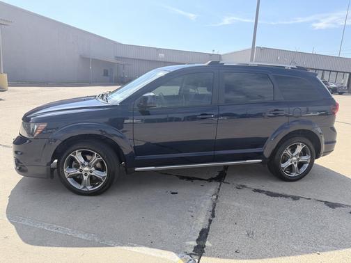 Blue 2017 Dodge Journey Crossroad