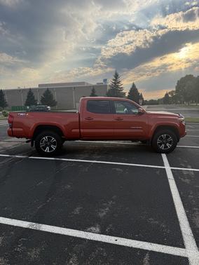 Orange 2016 Toyota Tacoma TRD Sport