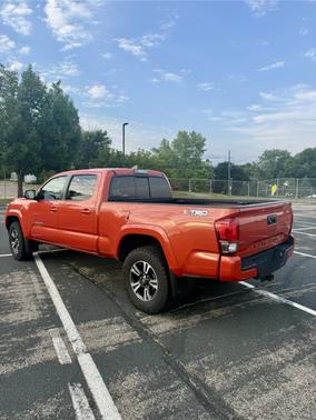 Orange 2016 Toyota Tacoma TRD Sport