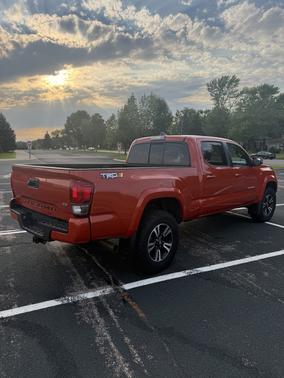 Orange 2016 Toyota Tacoma TRD Sport