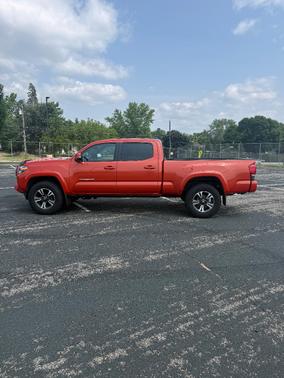 Orange 2016 Toyota Tacoma TRD Sport