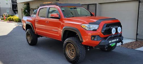 Red 2017 Toyota Tacoma TRD Off Road