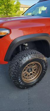 Red 2017 Toyota Tacoma TRD Off Road