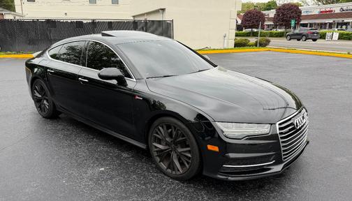 Black 2016 Audi A7 3.0T Prestige