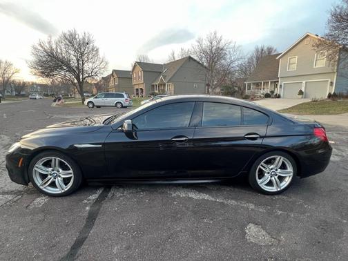 Black 2015 BMW 650 Gran Coupe i xDrive