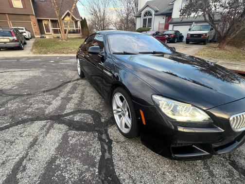 Black 2015 BMW 650 Gran Coupe i xDrive