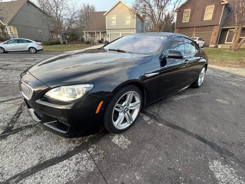 Black 2015 BMW 650 Gran Coupe i xDrive