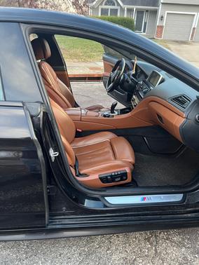 Black 2015 BMW 650 Gran Coupe i xDrive