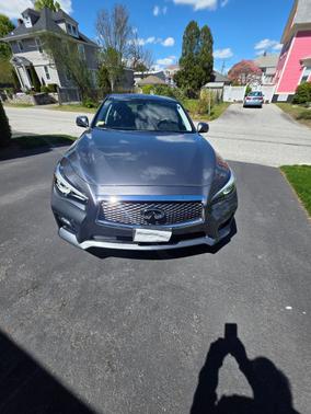 Gray 2015 INFINITI Q50 Sport
