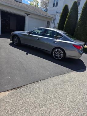Gray 2015 INFINITI Q50 Sport