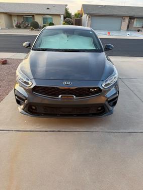 Gray 2021 Kia Forte GT