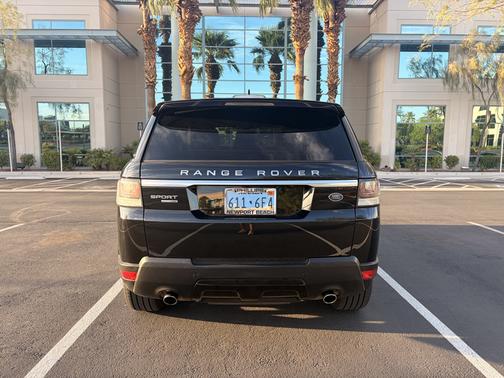 Black 2015 Land Rover Range Rover Sport Supercharged HSE