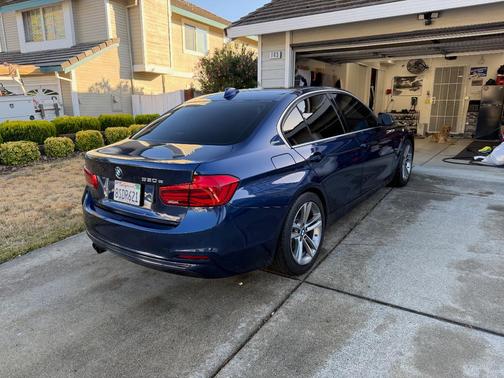 Blue 2017 BMW 330e iPerformance