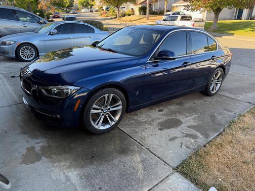 Blue 2017 BMW 330e iPerformance